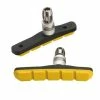 Patin V-Brake Monobloc Jagwire JS908T-Y Jaune - [x 1 - Paire] -VTT Petitprix patin v brake monobloc jagwire js908t y x2 jaune