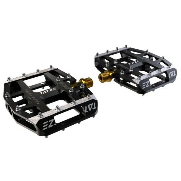 Pédales Plates Tatze MC-Air Axe Titane 3 Pédales Plates Tatze MC-Air Axe Titane