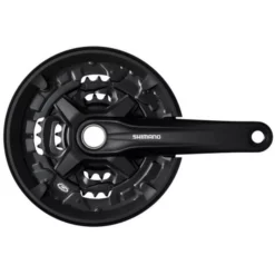 Pédalier Shimano Altus FC-MT210 - 3x9 Vitesses - Avec Flasque - 44/32/22 Dents