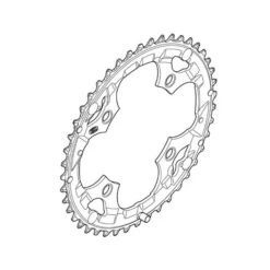 Plateau Extérieur Shimano Deore FC-M530 44 Dents Pour Carter De Chaîne