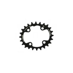 O-Symetric Plateau Externe VTT OSymetric Shimano XTR FC-M980 64mm 24 Dents Noir