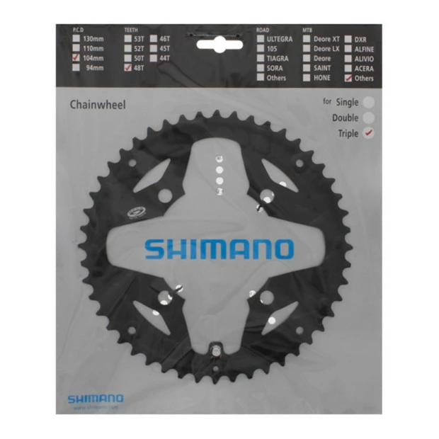 Plateau Shimano Acera FC-M391 - 48 Dents 3 Plateau Shimano Acera FC-M391 - 48 Dents