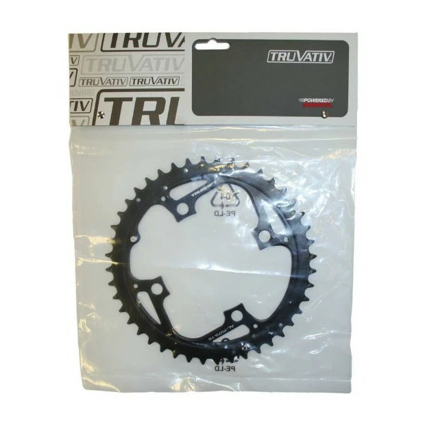 Plateau VTT Truvativ Acier 104mm 42 Dents Noir 3 Plateau VTT Truvativ Acier 104mm 42 Dents Noir
