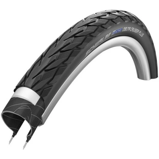 Pneu Schwalbe Delta Cruiser 24" - 37-540 (24x1 3/8) - Noir 3 Pneu Schwalbe Delta Cruiser 24" - 37-540 (24x1 3/8) - Noir