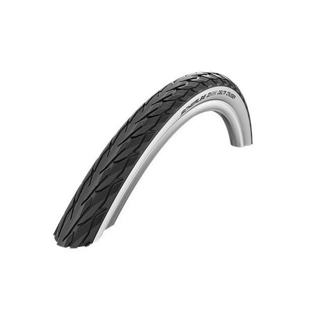 Pneu Schwalbe Delta Cruiser K-Guard 28" - 28-622 (28x1.10) - Noir-Blanc 3 Pneu Schwalbe Delta Cruiser K-Guard 28" - 28-622 (28x1.10) - Noir-Blanc