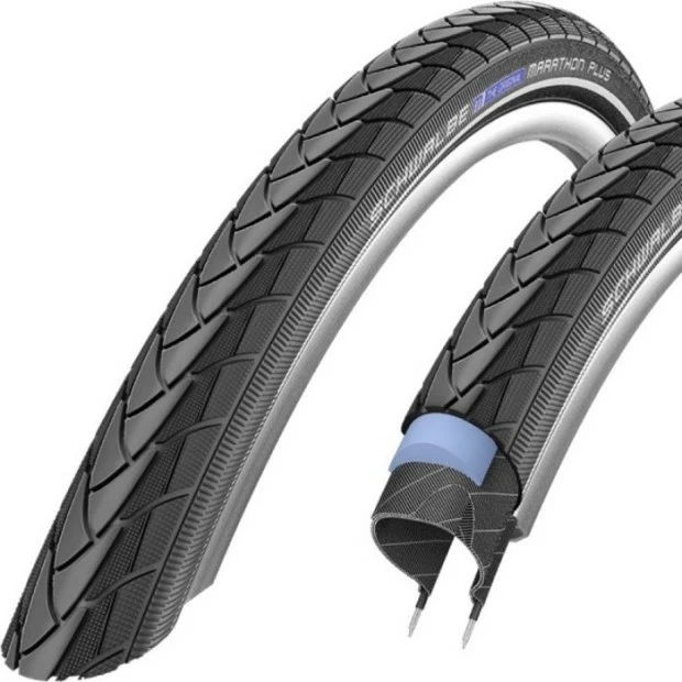 Pneu Schwalbe Marathon Plus HS440 26 ' - 50/559 (TR) 3 Pneu Schwalbe Marathon Plus HS440 26 ' - 50/559 (TR)