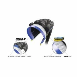 Pneu VTT Michelin Wild AM² Competition Line Tubeless Ready 27,5x2,40" (61-584) Noir 5 Pneu VTT Michelin Wild AM² Competition Line Tubeless Ready 27,5x2,40" (61-584) Noir -VTT Petitprix pneu vtt michelin wild am competition line tubeless ready 275x240 61 584 noir 1