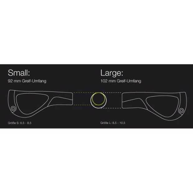 Poignées Ergon Bike GP1 - Noir 5 Poignées Ergon Bike GP1 - Noir – Image 3