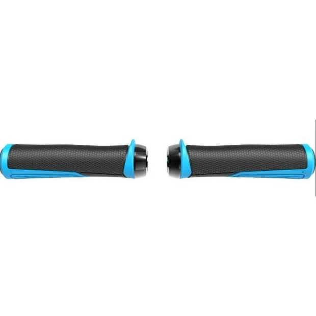 Poignées VTT BBB Cobra 142mm - Bleu/Noir 3 Poignées VTT BBB Cobra 142mm - Bleu/Noir