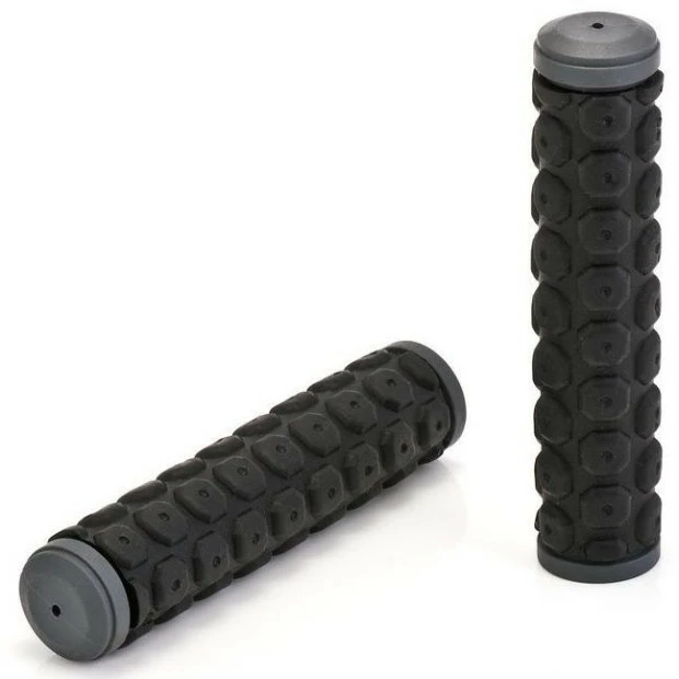 Poignées VTT XLC GR-G01 130mm Noir/Gris 3 Poignées VTT XLC GR-G01 130mm Noir/Gris