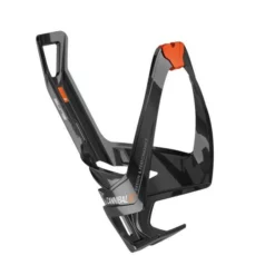 Porte-Bidon Elite Cannibal XC Noir Brillant / Orange