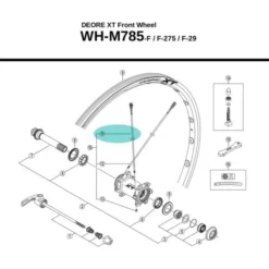 Rayon Shimano Y43L98010 - [x1]