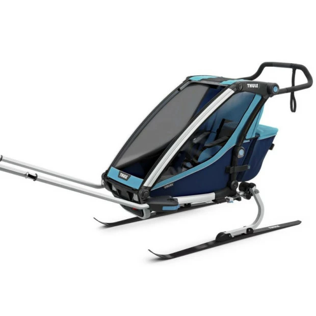 Thule Remorque Enfant Chariot Cross 1 - 1 Place - Bleu 6 Thule Remorque Enfant Chariot Cross 1 - 1 Place - Bleu – Image 4