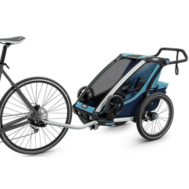 Thule Remorque Enfant Chariot Cross 1 - 1 Place - Bleu 7 Thule Remorque Enfant Chariot Cross 1 - 1 Place - Bleu – Image 5