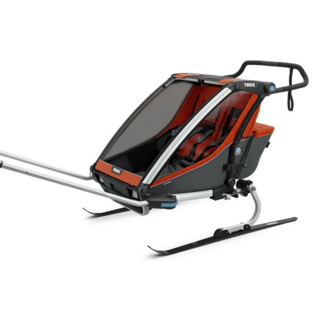 Thule Remorque Enfant Chariot Cross 2 - 2 Places - Orange 6 Thule Remorque Enfant Chariot Cross 2 - 2 Places - Orange – Image 4
