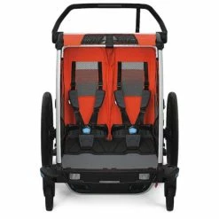 Thule Remorque Enfant Chariot Cross 2 - 2 Places - Orange 15 Thule Remorque Enfant Chariot Cross 2 - 2 Places - Orange -VTT Petitprix remorque enfant chariot cross 2 2 places orange 5