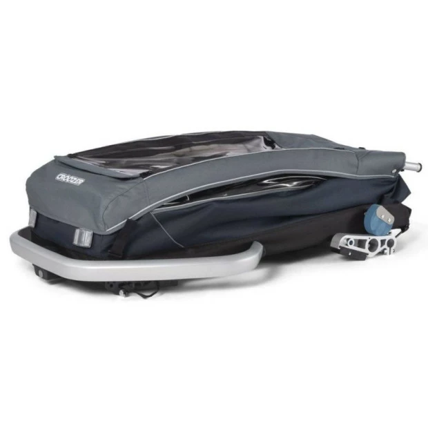 Remorque Enfant Monoplace Croozer Vaaya 1 Bleu Graphite 5 Remorque Enfant Monoplace Croozer Vaaya 1 Bleu Graphite – Image 3