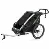 Remorque Enfant Thule Chariot Lite 1 Agave/Noir -VTT Petitprix remorque enfant thule chariot lite 1 agave noir