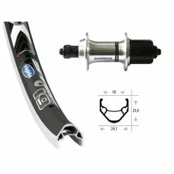 Xxcycle Roue Arrière Rigida / Shimano TX 500 28 ' (622 / 19)