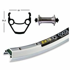 Xxcycle Roue Avant Exal / Shimano RM40 26' (559-19)