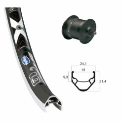 Shimano / Ryde Roue Moyeu Dynamo Shimano DH-3N30 / Ryde 28' X-star 19 - 622/19