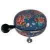 Sonnette Bloom Basil Ø 80 Mm [Double Timbre] - Bleu Indigo -VTT Petitprix sonnette bloom basil 80 mm double timbre bleu indigo