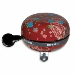 Sonnette Bloom Basil Ø 80 Mm [Double Timbre] - Rouge Écarlate